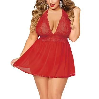 Plus Size Babydoll Dress - Image 2