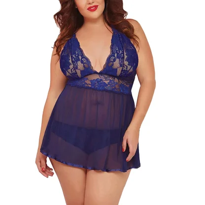 Plus Size Babydoll Dress - Image 4