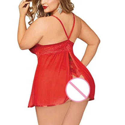 Plus Size Babydoll Dress - Image 3