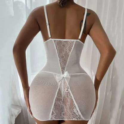 Hot Lace Babydoll Dress - Image 3