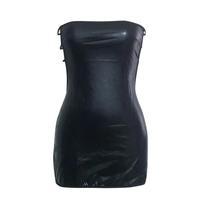 Strapless Skinny Babydoll Dress - Image 4