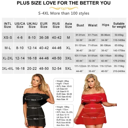 Off-shoulder Lace Babydoll Dresses - Image 7