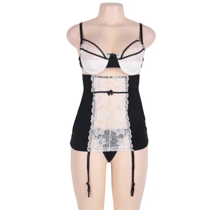 Plus Size Underwire Babydoll Dress - Image 3