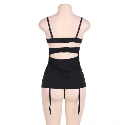 Plus Size Underwire Babydoll Dress - Image 4