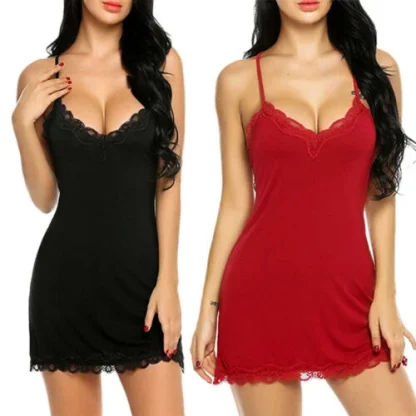 Sexy Lace Babydoll Night Dress - Image 5