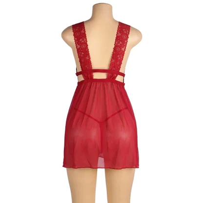 Lace Strap Babydoll Nightdresses - Image 6