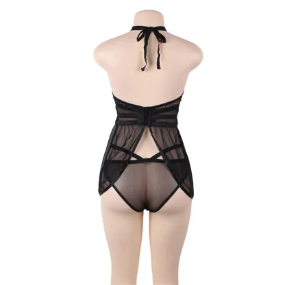 See-through Halter Babydoll Dresses - Image 7