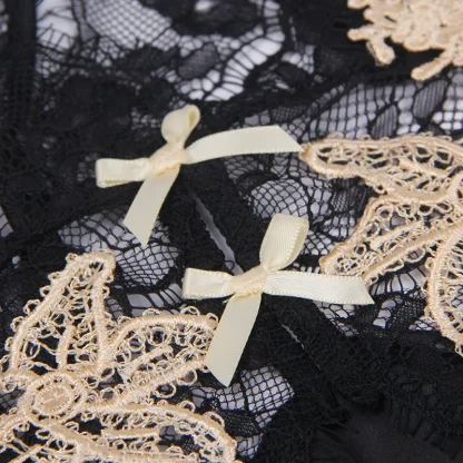 Floral Embroidery Babydoll Dresses - Image 6