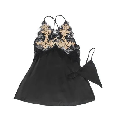 Floral Embroidery Babydoll Dresses - Image 5