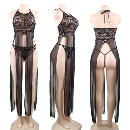 Plus Size Maxi Babydoll Dresses - Image 4
