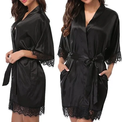 Soft Lace Sleepwear Babydoll Dress - Image 6