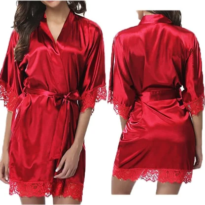 Soft Lace Sleepwear Babydoll Dress - Image 5