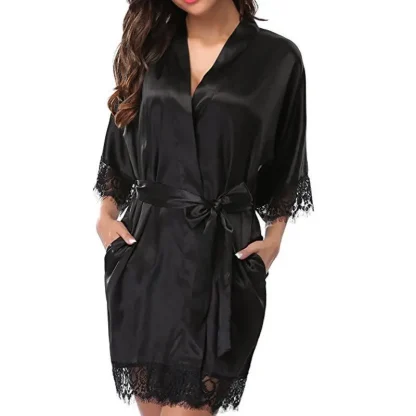 Soft Lace Sleepwear Babydoll Dress - Image 2