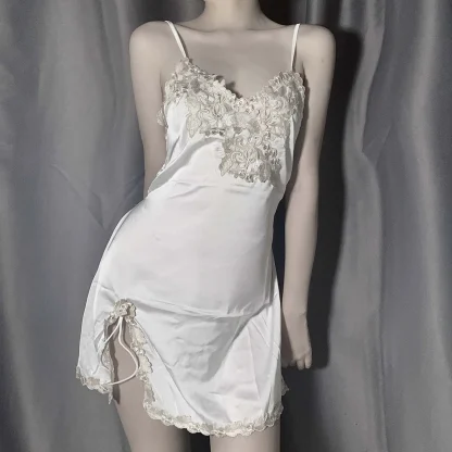 Floral Sleepwear Babydoll Dress - Image 5