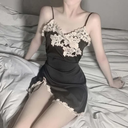 Floral Sleepwear Babydoll Dress