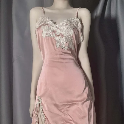 Floral Sleepwear Babydoll Dress - Image 6