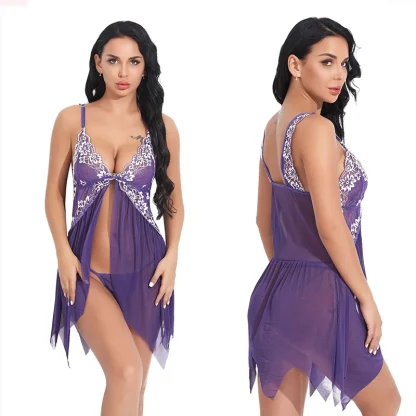 Front Closure Babydoll Nightdresses - Image 4